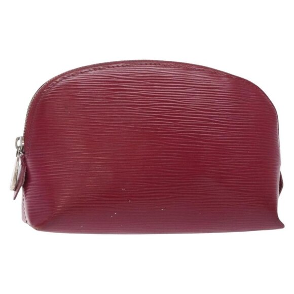 LOUIS VUITTON Epi Pochette Cosmetic PM Pouch Fuchsia - Picture 1 of 16